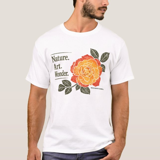 Nature. Art. Wonder. T-Shirt (Front)
