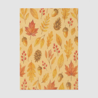 Nature autumn pattern tissue paper