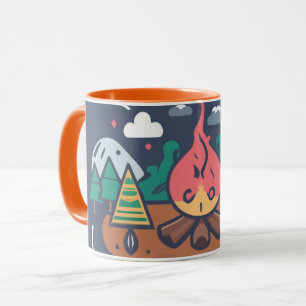 Nature avec Notre Tasse de Café Camping ! Mug
