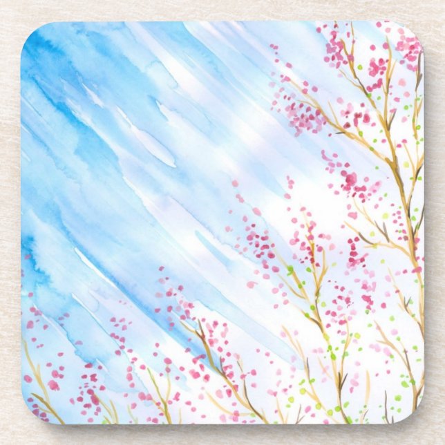Nature background coaster (Front)