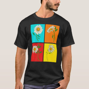 Nature Botanical Garden Flower Blossom Pop Daisy T-Shirt