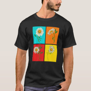 Nature Botanical Garden Flower Blossom Pop Daisy T-Shirt