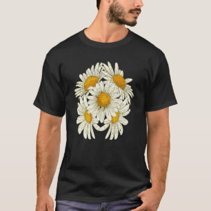 Nature Botanical Garden Flowers Gardener Daisy Flo T-Shirt