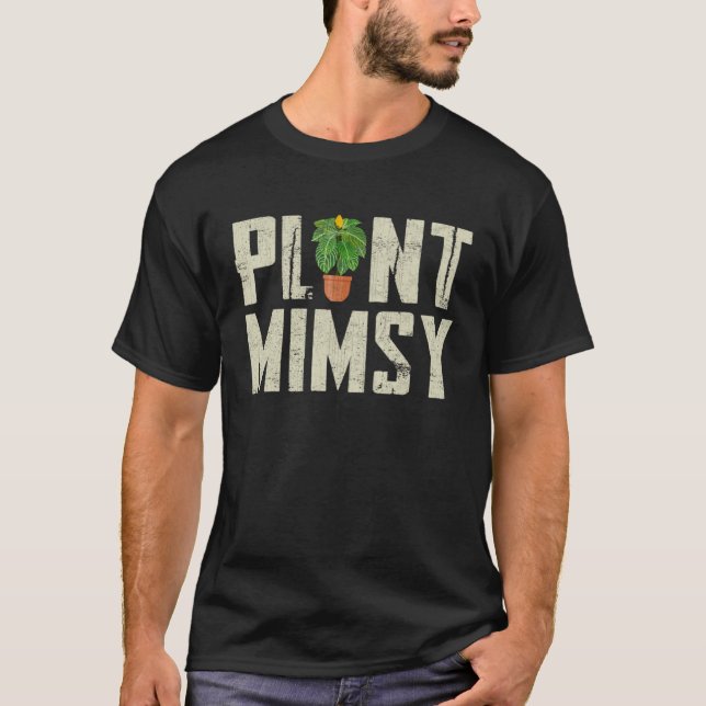 Nature Botanical Gardener Plant Mimsy Gardening T-Shirt (Front)