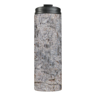 Nature Botanical Tree Bark Photo Thermal Tumbler