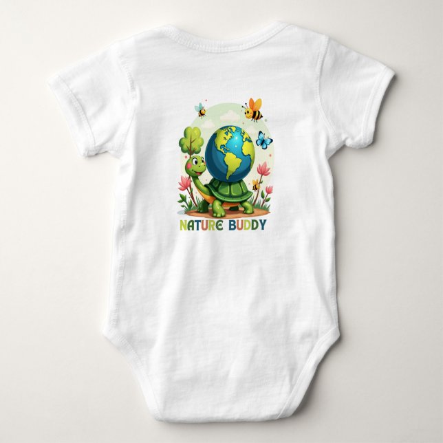 Nature Buddy  Baby Bodysuit (Back)