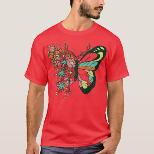 Nature Butterfly Metamorphosis by Tobe Fonseca T-Shirt