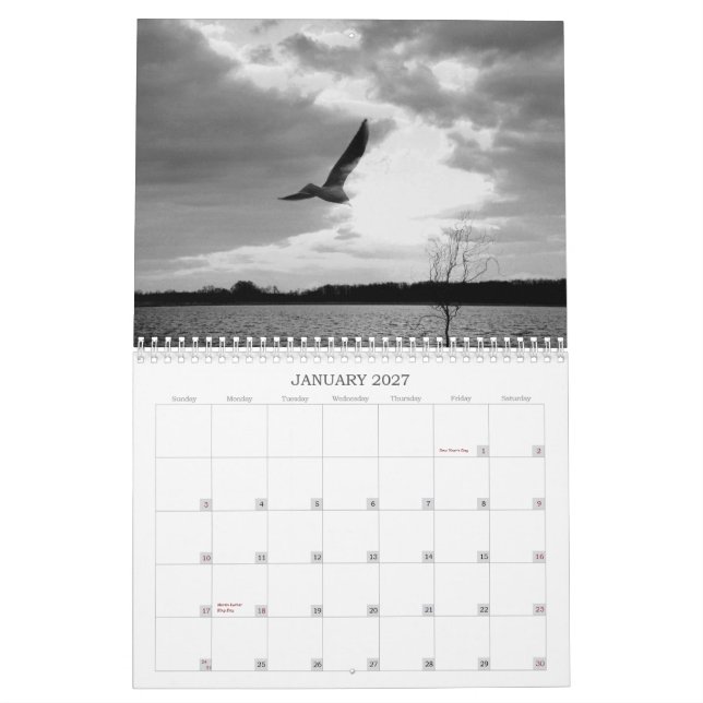 Nature calendar 2008 (Jan 2027)