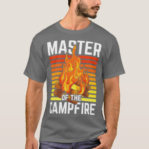 Nature Campfire Master Camp Outdoor Camper Funny C T-Shirt