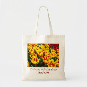 Nature Celebrates Easter! Tote bags Tulip Flowers