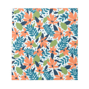 Nature Colourful Flowers Cute Notepad