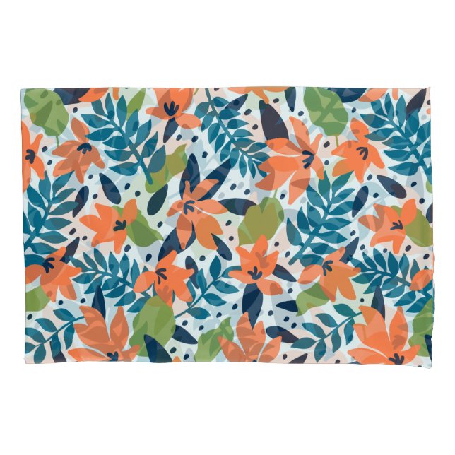 Nature Colourful Flowers Cute        Pillowcase (Front-Left)