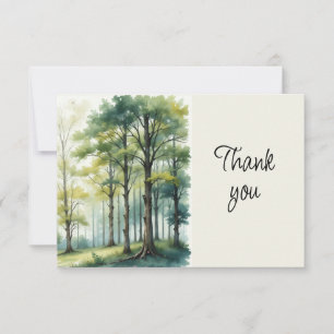 Nature Conservation Event Volunteer Thank You Card