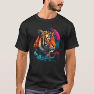 Nature Cute Tiger Art T-Shirt