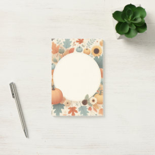 nature design Post-It® Notes, 4" x 6" Note