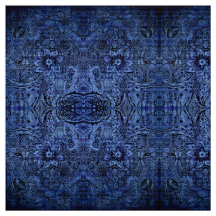 Nature Doodle Kaleidoscope Fabric