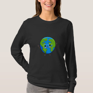 Nature   Environment Earth Day Gnome Women T-Shirt