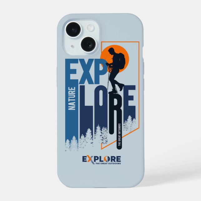Nature Exploration | Men - iPhone 15 Case (Back)