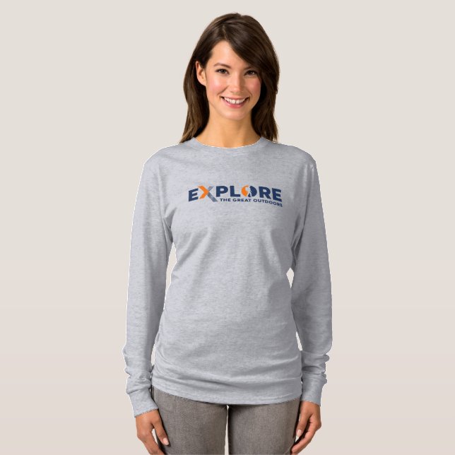Nature Exploration | Women Long Sleeve T-Shirt (Front Full)
