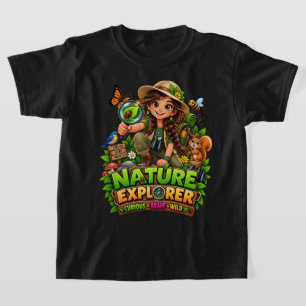 Nature Explorer Kids Outdoor Adventure T-Shirt