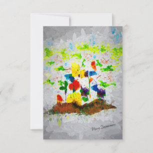 "Nature Fantasy Trees" Post Card