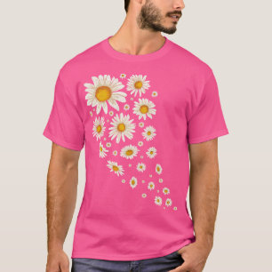 Nature Floral Gardener Daisy Lover Daisy Flower T-Shirt