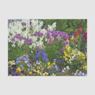 Nature Flower Garden Colourful Photo Tissue Paper
