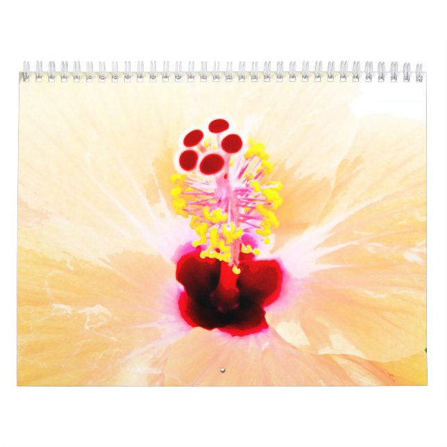 Nature flowers calender calendar (Cover)