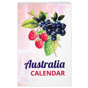 Nature Foods   Australia 2026 Wall Calendar