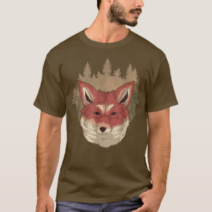 Nature Forest Animal Trees Wildlife Animal Lover F T-Shirt