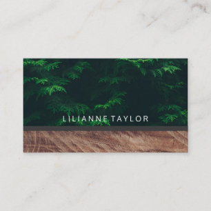 Nature   Forest Business Card