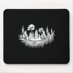 Nature Forest Plants Trees Camping Hiking Mountain Mouse Pad