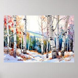Nature Forest Wall Art Print
