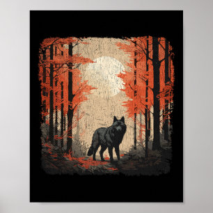 Nature Forest Women Hiking Men Kids Landscape Full Poster