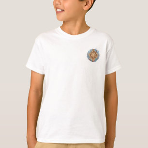 Nature Fusion Tree Rings & Ocean Life design T-Shirt