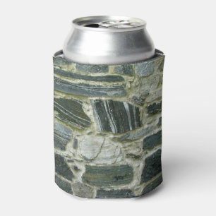 Nature Geology Old Stone Wall Can Cooler