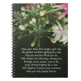 Nature gift of birthday, 2026, new year, valentine notebook