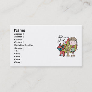 Nature Girl Business Card