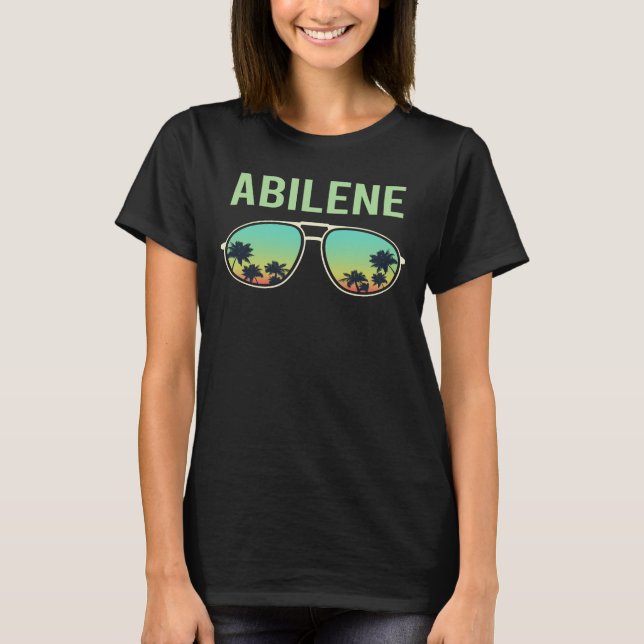 Nature Glasses - Abilene T-Shirt (Front)