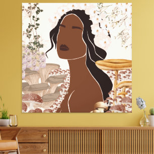 Nature Goddess Canvas Print