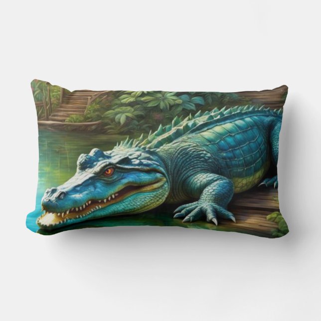 nature graphics lumbar cushion (Front)