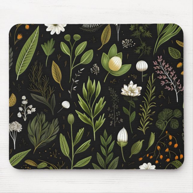 Nature Green Plants Mouse Pad (Front)