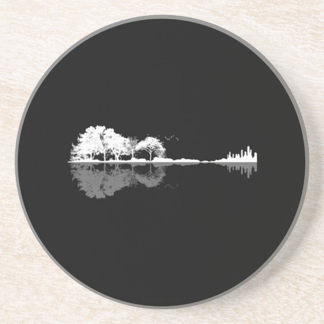 Nature Guitar Coaster (Front)