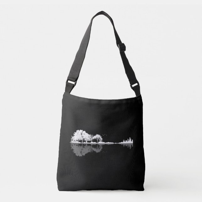Nature Guitar Crossbody Bag (Front)