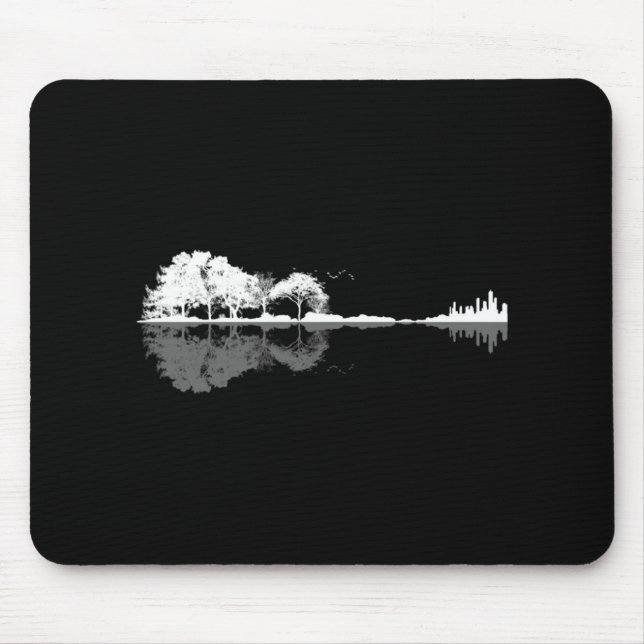 Nature Guitar Mouse Pad (Front)
