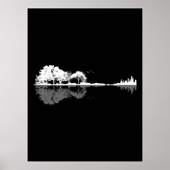 Nature Guitar Poster (Front)