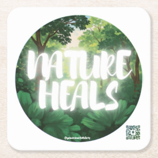 NATURE HEALS Coasters