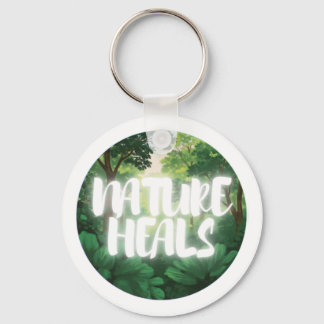 NATURE HEALS Keychain