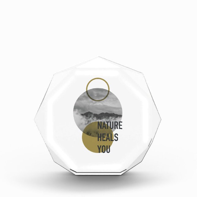 Nature Heals You Photo Block (Front)