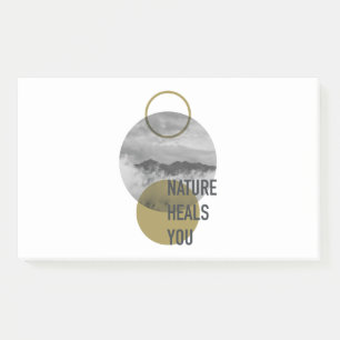 Nature Heals You Post-it Notes